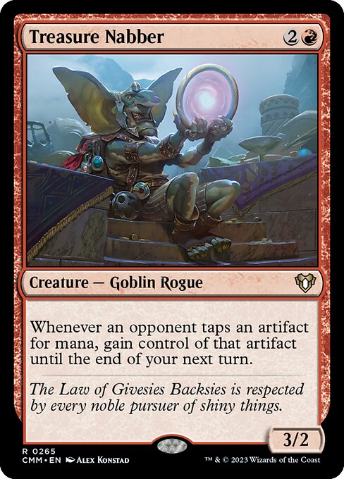 Treasure Nabber - Commander Masters - R - 265