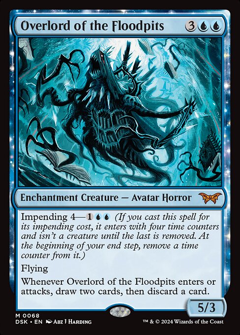 Overlord of the Floodpits - Duskmourn: House of Horror - M - 68
