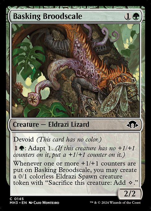 Basking Broodscale - Modern Horizons 3 - C - 145
