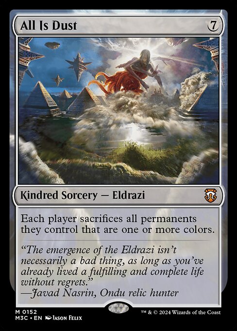 All Is Dust - Commander: Modern Horizons 3 - M - 152