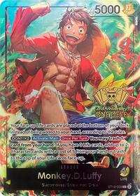 Monkey.D.Luffy (2nd Anniversary Tournament) - One Piece Promotion Cards - L - ST13-003