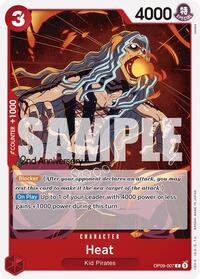 Heat - Emperors in the New World: 2nd Anniversary Tournament Cards - C - OP09-007