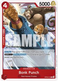 Bonk Punch - Emperors in the New World: 2nd Anniversary Tournament Cards - C - OP09-010