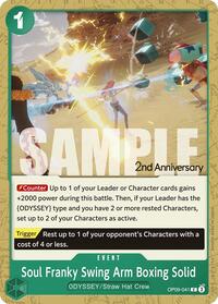 Soul Franky Swing Arm Boxing Solid - Emperors in the New World: 2nd Anniversary Tournament Cards - C - OP09-041