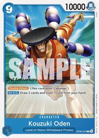Kouzuki Oden - Emperors in the New World: 2nd Anniversary Tournament Cards - C - OP09-047