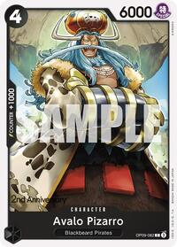 Avalo Pizarro - Emperors in the New World: 2nd Anniversary Tournament Cards - C - OP09-082