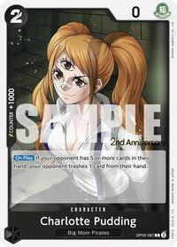 Charlotte Pudding - Emperors in the New World: 2nd Anniversary Tournament Cards - C - OP09-087