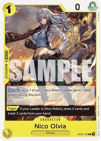 Nico Olvia - Emperors in the New World: 2nd Anniversary Tournament Cards - C - OP09-106