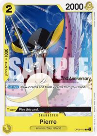 Pierre - Emperors in the New World: 2nd Anniversary Tournament Cards - C - OP09-110