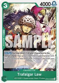 Trafalgar Law - Emperors in the New World: 2nd Anniversary Tournament Cards - UC - OP09-030