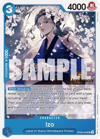 Izo - Emperors in the New World: 2nd Anniversary Tournament Cards - UC - OP09-044