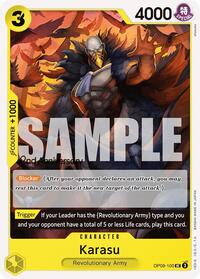 Karasu - Emperors in the New World: 2nd Anniversary Tournament Cards - UC - OP09-100