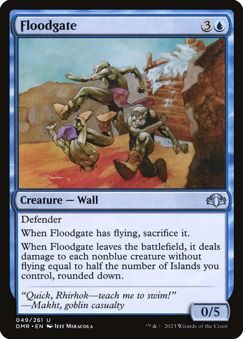 Floodgate - Dominaria Remastered - U - 49