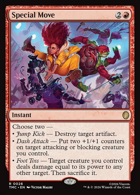 Special Move - Commander: Teenage Mutant Ninja Turtles - R - 26