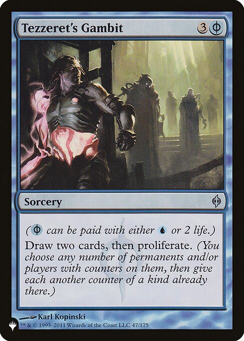 Tezzeret's Gambit - The List Reprints - U - 47/175