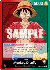Monkey.D.Luffy (003) - One Piece Demo Deck Cards - L - OP01-003