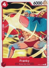 Franky (010) - One Piece Demo Deck Cards - C - ST01-010