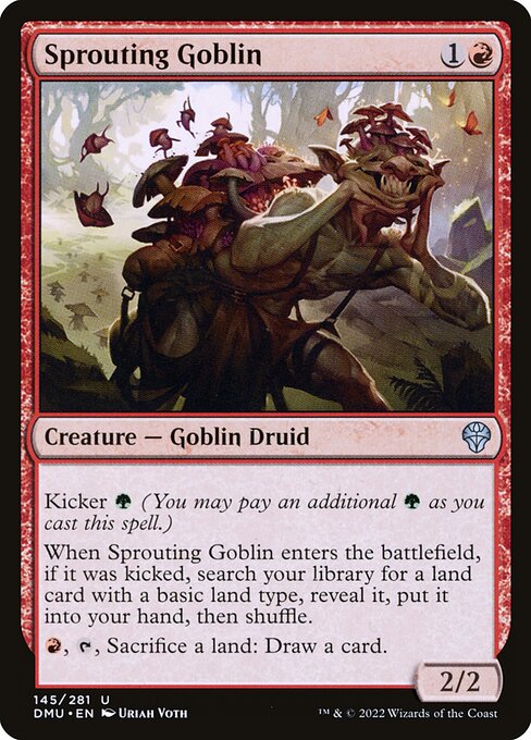 Sprouting Goblin - Dominaria United - U - 145