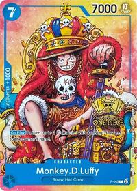 Monkey.D.Luffy (2nd Anniversary Stamped Promo) - One Piece Promotion Cards - PR - P-043