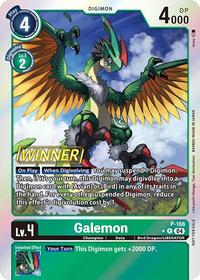 Galemon (Store Tournament 2025 Vol.1 Winner Pack) - Digimon Promotion Cards - Promo - P-166 P
