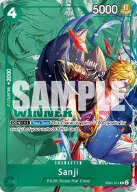 Sanji (Winner Pack 2025 Vol. 1) - One Piece Promotion Cards - R - EB01-014