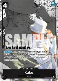 Kaku (Winner Pack 2025 Vol. 1) - One Piece Promotion Cards - R - OP07-080