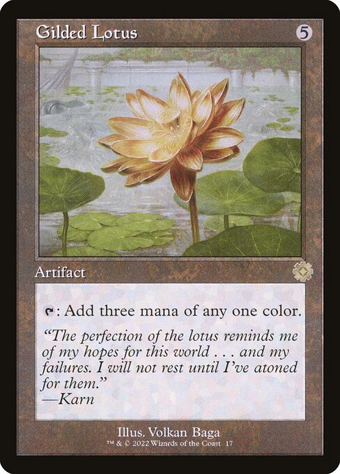 Gilded Lotus - The Brothers' War: Retro Frame Artifacts - R - 17