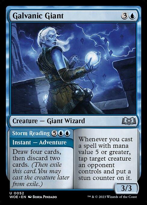 Galvanic Giant - Wilds of Eldraine - U - 52