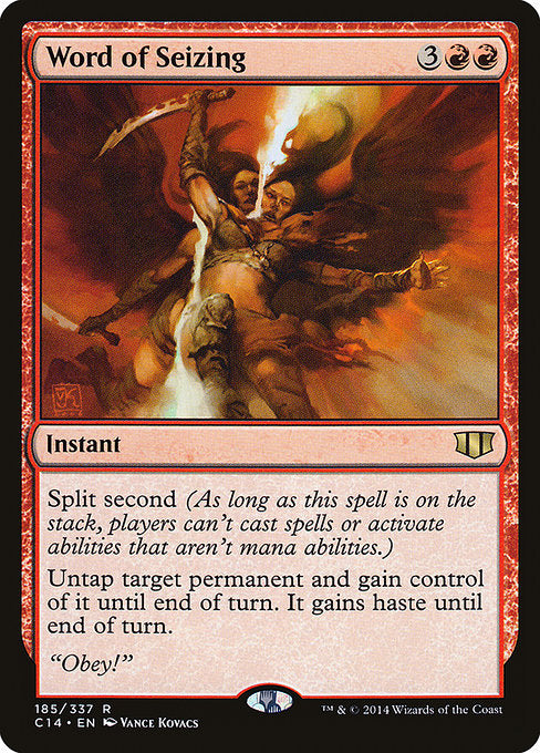 Word of Seizing - Commander 2014 - R - 185