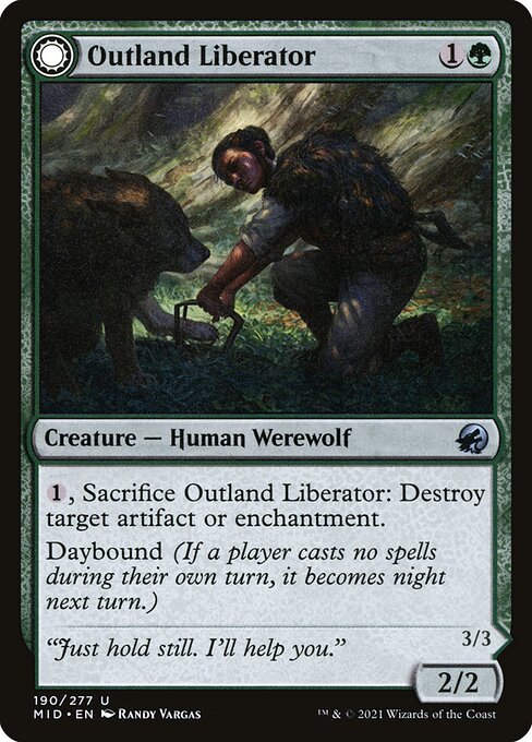 Outland Liberator - Innistrad: Midnight Hunt - U - 190