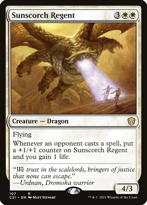 Sunscorch Regent - Commander 2021 - R - 107