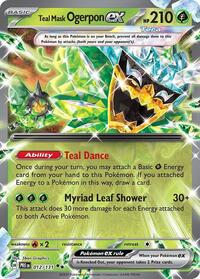 Teal Mask Ogerpon ex - 012/131 - SV: Prismatic Evolutions - Double Rare - 012/131