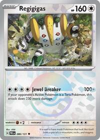 Regigigas (Poke Ball Pattern) - SV: Prismatic Evolutions - Uncommon - 086/131