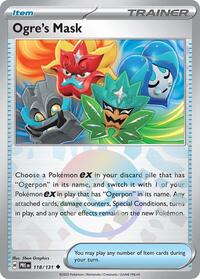 Ogre's Mask (Poke Ball Pattern) - SV: Prismatic Evolutions - Uncommon - 118/131