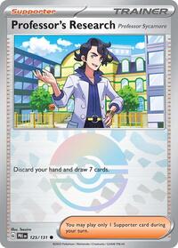 Professor's Research [Professor Sycamore] (Poke Ball Pattern) - SV: Prismatic Evolutions - Common - 125/131
