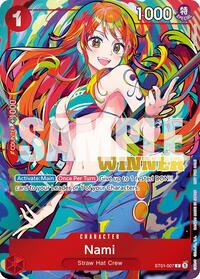Nami (2025 New Year Event Winner) - One Piece Promotion Cards - C - ST01-007