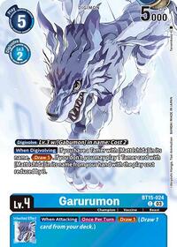 Garurumon (Omnimon Binder Set) - Exceed Apocalypse - Common - BT15-024 C