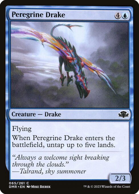 Peregrine Drake - Dominaria Remastered - C - 65