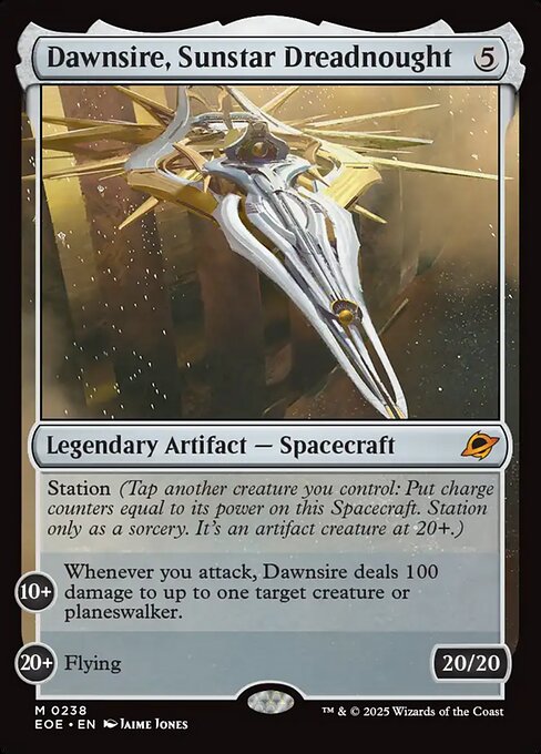 Dawnsire, Sunstar Dreadnought - Promo Pack: Edge of Eternities - M - 238