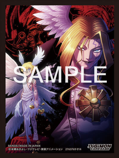 Digimon Lucemon and Lucemon: Chaos Mode Card Sleeves 2025 (60-Pack)