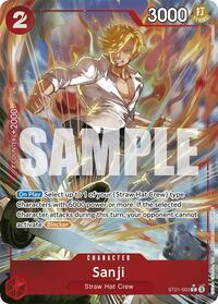 Sanji (Parallel) - Starter Deck EX: Gear 5 - C - ST21-003