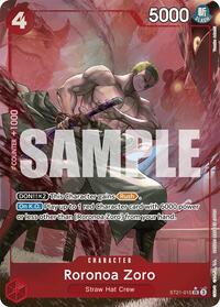 Roronoa Zoro (Parallel) - Starter Deck EX: Gear 5 - SR - ST21-015