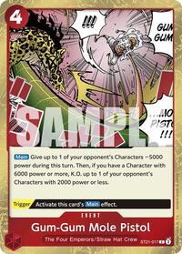 Gum-Gum Mole Pistol - Starter Deck EX: Gear 5 - C - ST21-017