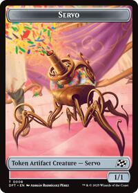Servo // Thopter (0009) Double-Sided Token - Aetherdrift - T - 8 // 9