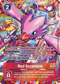 Red Scramble (Alternate Art) - Starter Deck 21: Hero of Hope - Promo - LM-027 P