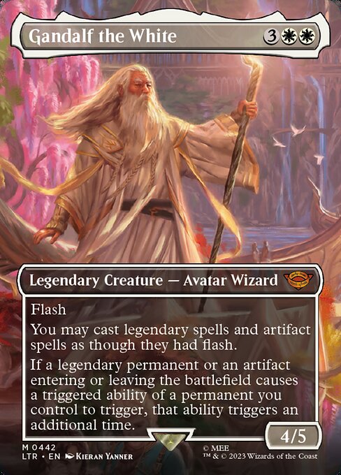 Gandalf the White (Borderless) - Universes Beyond: The Lord of the Rings: Tales of Middle-earth - M - 442