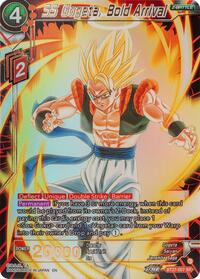 SS Gogeta, Bold Arrival - History of Z - Super Rare - BT27-007