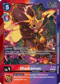 Shadramon (Special Event Pack 2025) - Digimon Promotion Cards - Promo - P-110 P