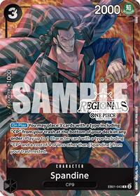 Spandine (Offline Regional Participation Pack 2025 Vol.1) - One Piece Promotion Cards - R - EB01-043