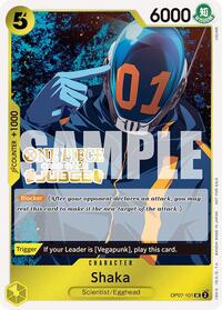 Shaka (Judge Pack Vol. 5) - One Piece Promotion Cards - UC - OP07-101